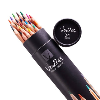 Coloring Pencils Veritas 24/set Round - Fitkitty Culture Athleisure Wear, Yoga Wear &  Women's Clothing