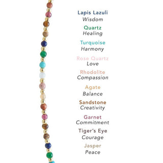 Gold Master Healer Healing 2mm Necklace