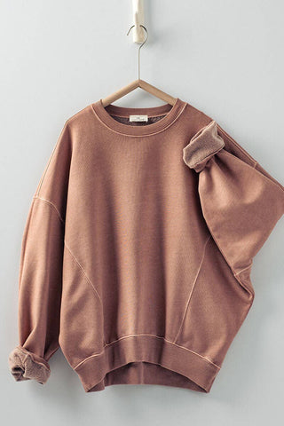 Vintage Comfort Oversized Crewneck Sweatshirt (Organic Cotton)