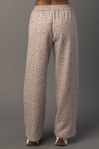 Blush Leopard Sweatpants