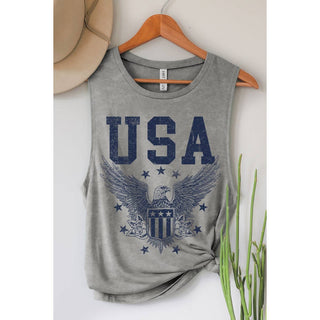 Rise & Roar USA Tank - Fitkitty Culture Athleisure Wear, Yoga Wear &  Women's Clothing