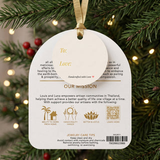 You Are Loved Ornament Bracelet