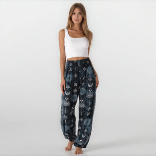 Twilight Lotus Harem Pants with Pockets - Fitkitty Culture Athleisure Wear, Yoga Wear &  Women's Clothing