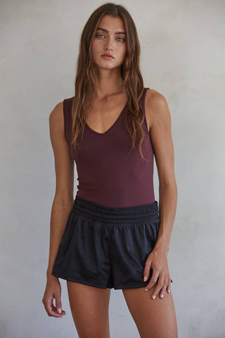 Seamless Reverse U-Neck Tank