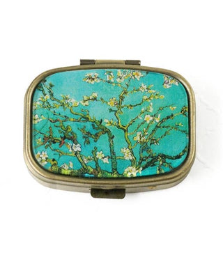 Van Gogh Almond Blossoms Pill Box