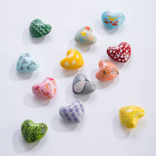 Painted Chime Heart