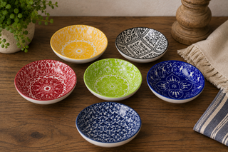 Mediterranean Porcelain Trinket Dish