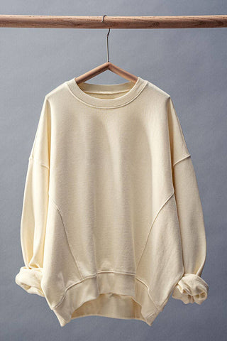 Vintage Comfort Oversized Crewneck Sweatshirt (Organic Cotton)