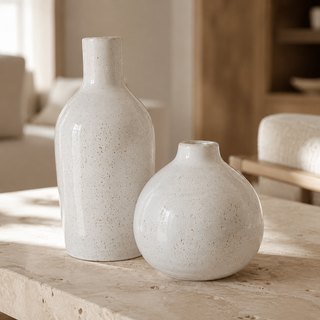 The Solace Speckled Vase | Fitkitty Culture®