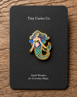 Coral Reef Mermaid Enamel Pin