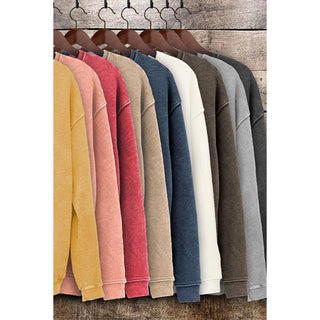 Go Birds Mineral-Washed Sherpa-Lined Sweatshirt
