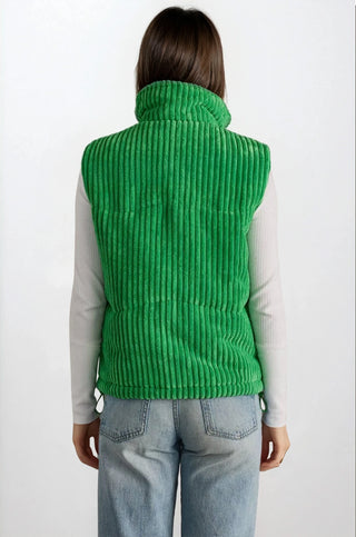 Green Corduroy Vest