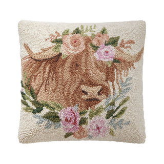 Highland Cow Hook Pillow - Susan Winget - Fitkitty Culture Athleisure Wear, Yoga Wear &  Women's Clothing