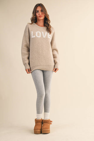 Love Cozy Soft Knit Sweater | Everyday Feminine Essentia