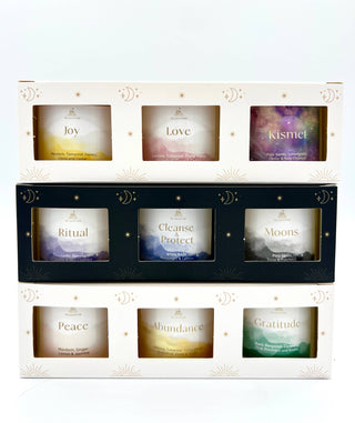 Mini Intention Votive Scented Candle Gift Set - Joy - Fitkitty Culture Athleisure Wear, Yoga Wear &  Women's Clothing