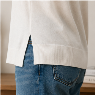 "Spring Serenade" High-Low Tunic Sweater
