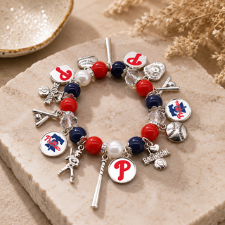Philadelphia Baseball Charm Bracelet