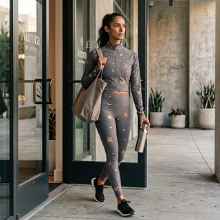 Starlight Cropped Jacket - Fitkitty Culture Athleisure Wear, Yoga Wear &  Women's Clothing