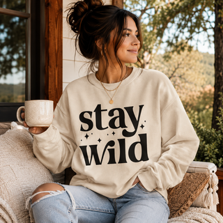 Stay Wild Crewneck Sweatshirt