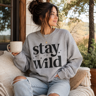 Stay Wild Crewneck Sweatshirt