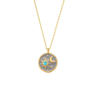 Celestial Love  Vintage Necklace, necklace, Fitkitty Culture, Fitkitty Culture