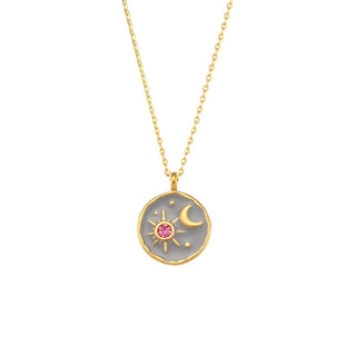 Celestial Love  Vintage Necklace, necklace, Fitkitty Culture, Fitkitty Culture