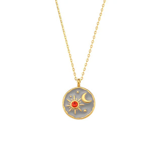 Celestial Love  Vintage Necklace, necklace, Fitkitty Culture, Fitkitty Culture