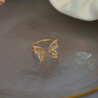 Sparkle Butterfly Ring, Ring, Fitkitty Culture, Fitkitty Culture